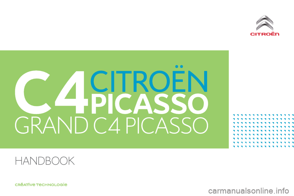Citroen GRAND C4 PICASSO RHD 2017 2.G Owners Manual Handbook  