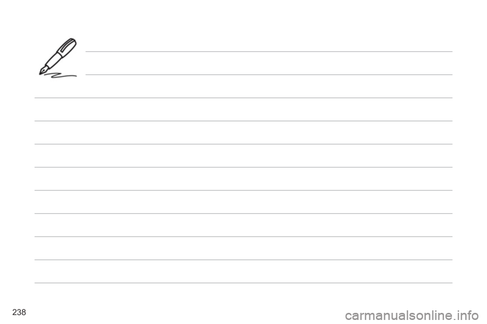 CITROEN C-CROSSER 2012 Návod na použití (in Czech) 238 CITROEN C-CROSSER 2012 Návod na použití (in Czech) 238