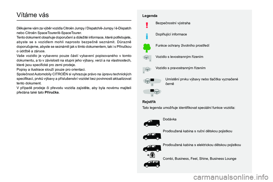 CITROEN JUMPER SPACETOURER 2021 Návod na použití (in Czech)
Vít CITROEN JUMPER SPACETOURER 2021 Návod na použití (in Czech)
Vít