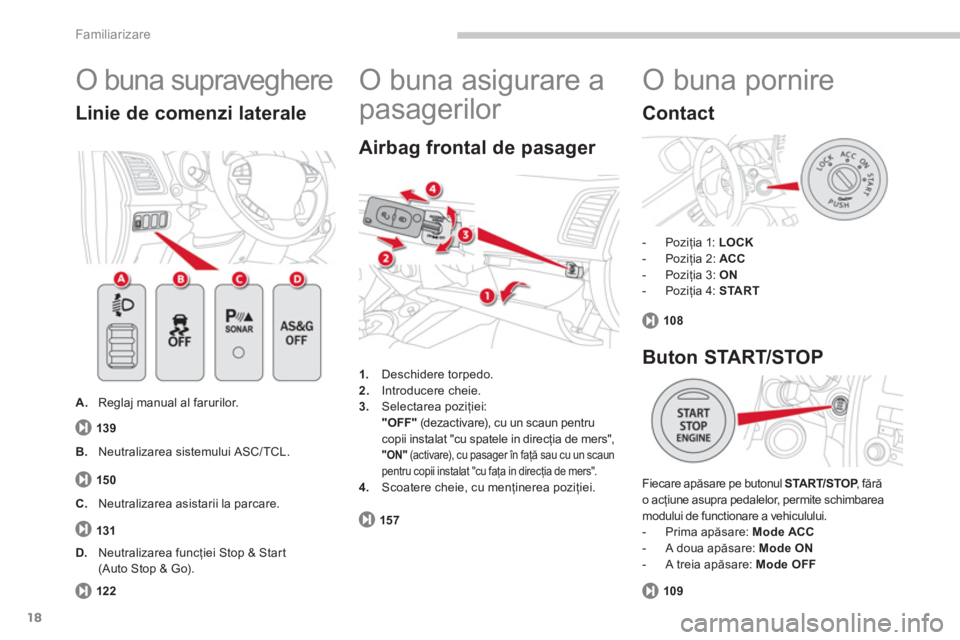 CITROEN C4 AIRCROSS 2014 Ghiduri De Utilizare (in Romanian) 18
Familiarizare
O buna supraveghere
A.
Reglaj manual al farurilor.
Linie de comenzi laterale
1.
Deschidere torpedo.
2.
Introducere cheie.
3.
Selectarea poziţi CITROEN C4 AIRCROSS 2014 Ghiduri De Utilizare (in Romanian) 18
Familiarizare
O buna supraveghere
A.
Reglaj manual al farurilor.
Linie de comenzi laterale
1.
Deschidere torpedo.
2.
Introducere cheie.
3.
Selectarea poziţi