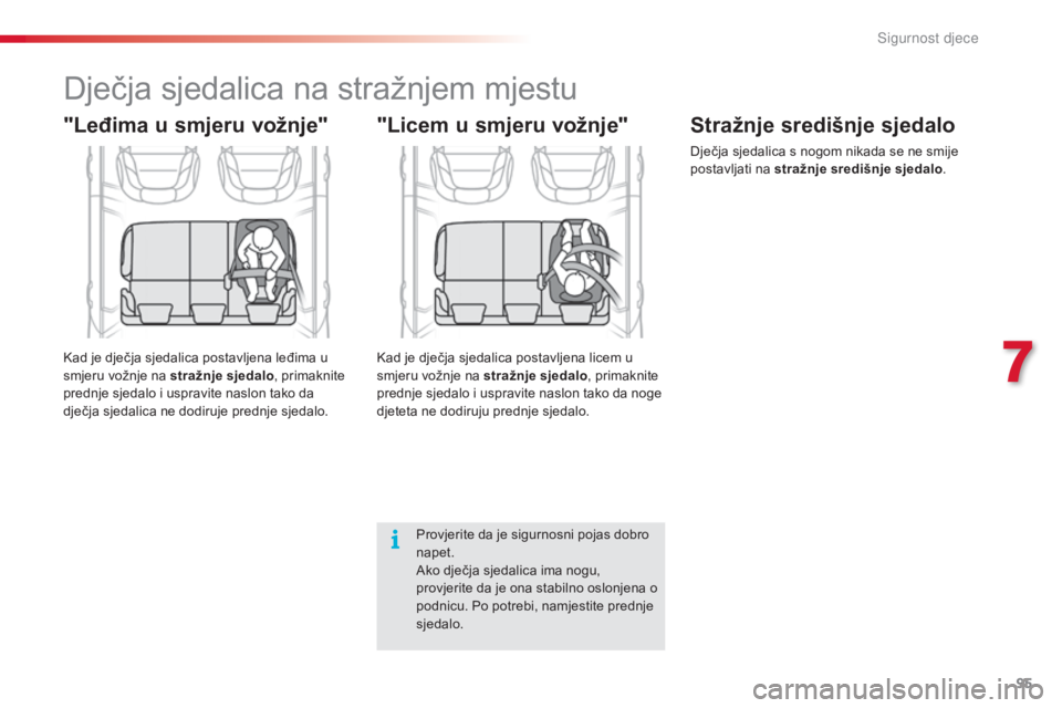 CITROEN C3 PICASSO 2015 Upute Za Rukovanje (in Croatian) 95
C3Picasso_hr_Chap07_securite-enfants_ed01-2014
"Licem u smjeru vožnje"
"Leđima u smjeru vožnje"
dječja sjedalica na stražnjem mjestu
Provjerite da je sigurnosni pojas dobro
na CITROEN C3 PICASSO 2015 Upute Za Rukovanje (in Croatian) 95
C3Picasso_hr_Chap07_securite-enfants_ed01-2014
"Licem u smjeru vožnje"
"Leđima u smjeru vožnje"
dječja sjedalica na stražnjem mjestu
Provjerite da je sigurnosni pojas dobro
na