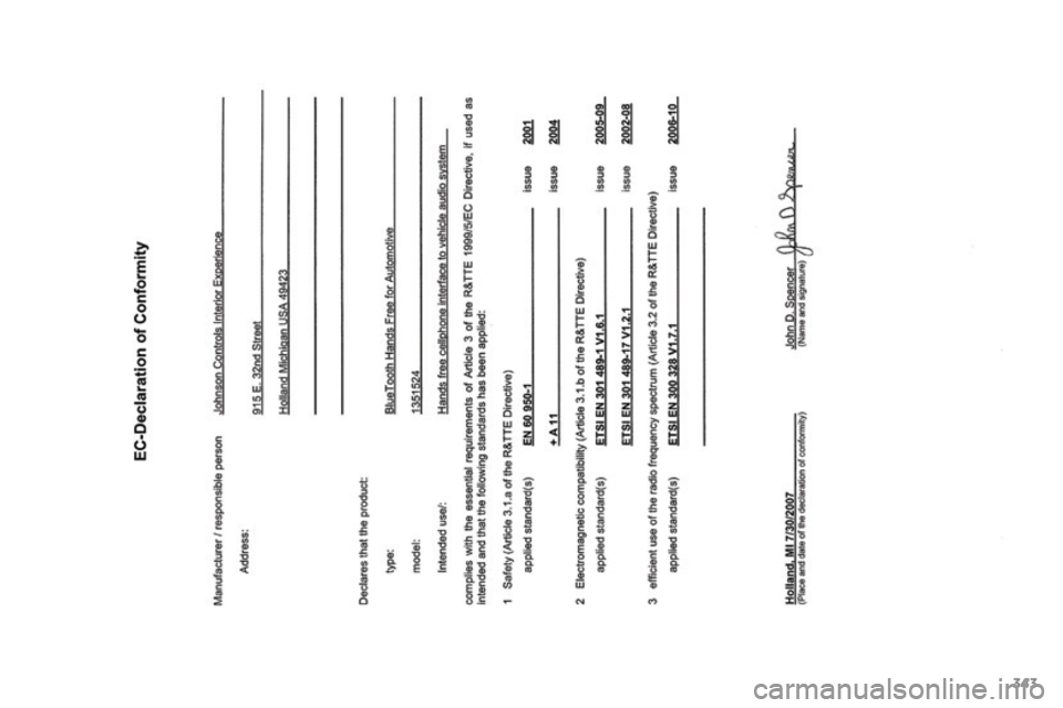 CITROEN C4 AIRCROSS 2016  Upute Za Rukovanje (in Croatian) 343
C4-aircross_hr_Chap12_certificats_ed01-2014  