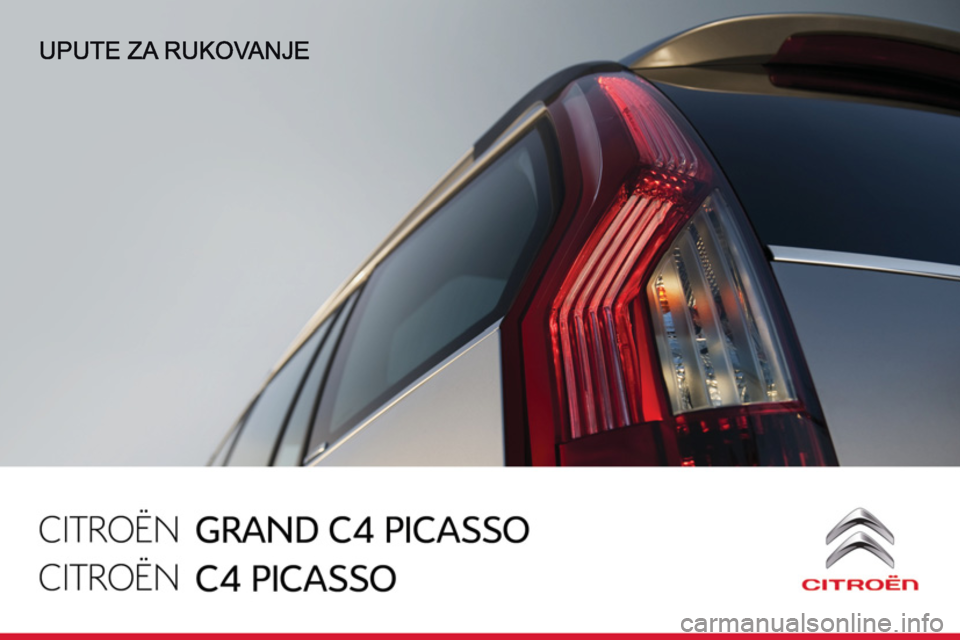 CITROEN C4 PICASSO 2013  Upute Za Rukovanje (in Croatian) 