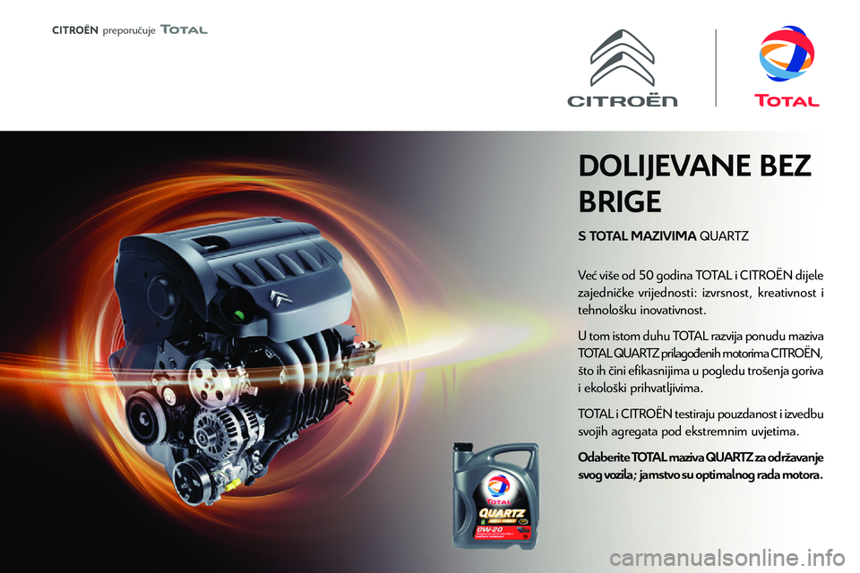 CITROEN JUMPER 2020  Upute Za Rukovanje (in Croatian)  
 
 preporu�uje 
  
S TOTAL MAZIVIMA QUARTZ
DOLIJEVANE BEZ 
BRIGE
0017
0098007F008800830082008C008700A70089
009200830086008C008D008A008D00DE008900930001
00160001
0015
00DE0092008D0001
00870001
0015
0