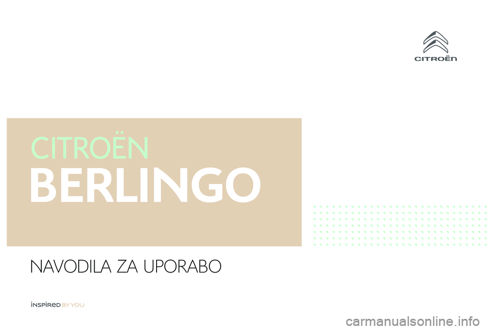 CITROEN BERLINGO VAN 2019 Navodila Za Uporabo (in Slovenian) NAVODILA ZA UPORABO CITROEN BERLINGO VAN 2019 Navodila Za Uporabo (in Slovenian) NAVODILA ZA UPORABO