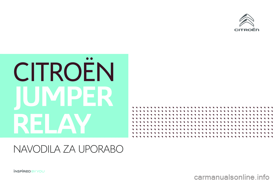 CITROEN JUMPER 2020  Navodila Za Uporabo (in Slovenian) 