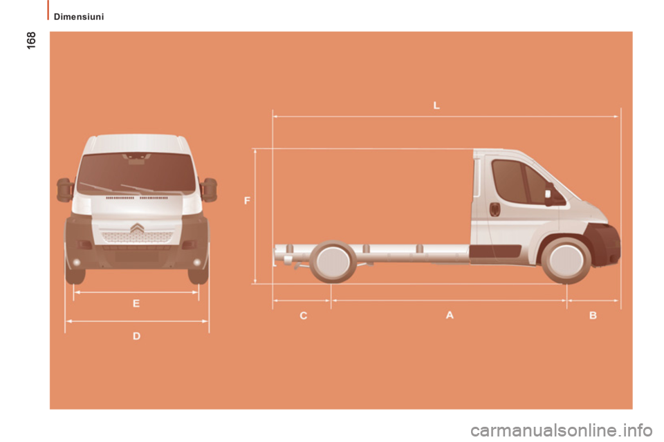 CITROEN JUMPER 2013  Ghiduri De Utilizare (in Romanian) 168168
   
 
Dimensiuni  