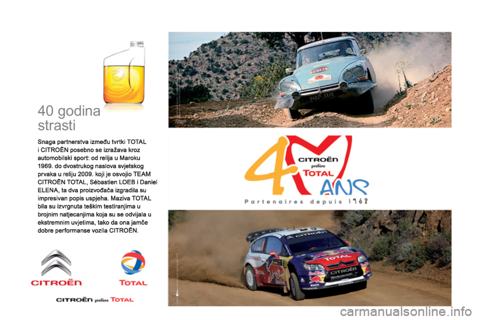 CITROEN DS4 2011  Upute Za Rukovanje (in Croatian)   40 godina 
strasti  