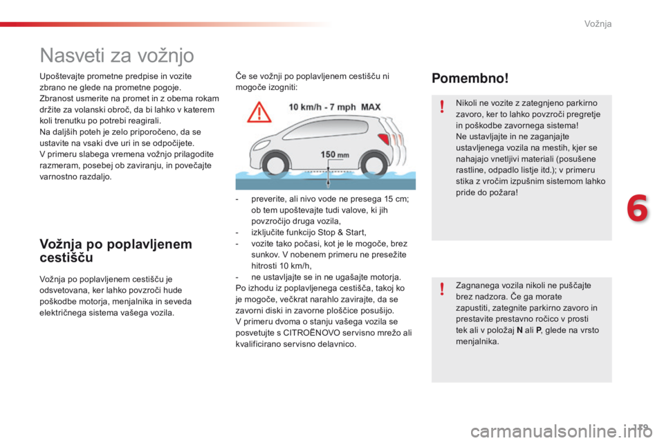 CITROEN C4 CACTUS 2018  Navodila Za Uporabo (in Slovenian) 119
C4-cactus_sl_Chap06_conduite_ed01-2016
Nasveti za vožnjo
Upoštevajte prometne predpise in vozite 
zbrano ne glede na prometne pogoje.
Zbranost usmerite na promet in z obema rokam 
držite za vol CITROEN C4 CACTUS 2018  Navodila Za Uporabo (in Slovenian) 119
C4-cactus_sl_Chap06_conduite_ed01-2016
Nasveti za vožnjo
Upoštevajte prometne predpise in vozite 
zbrano ne glede na prometne pogoje.
Zbranost usmerite na promet in z obema rokam 
držite za vol
