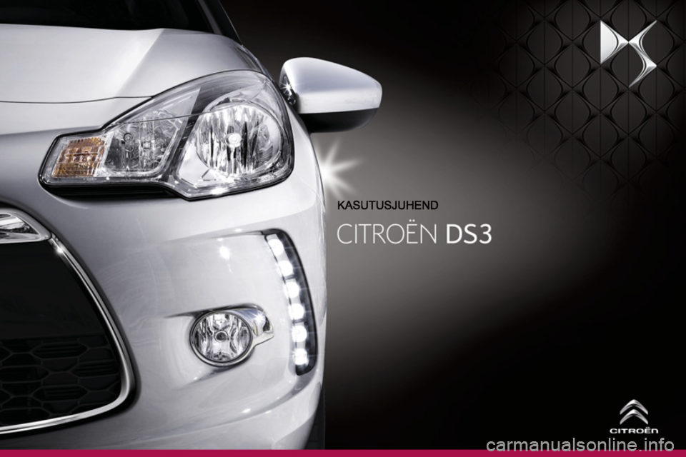 CITROEN DS3 CABRIO 2014  Kasutusjuhend (in Estonian) 