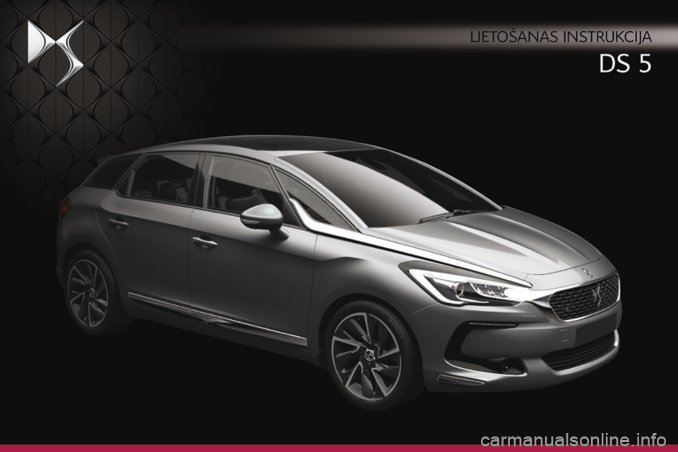 CITROEN DS5 HYBRID 2015  Lietošanas Instrukcija (in Latvian) 