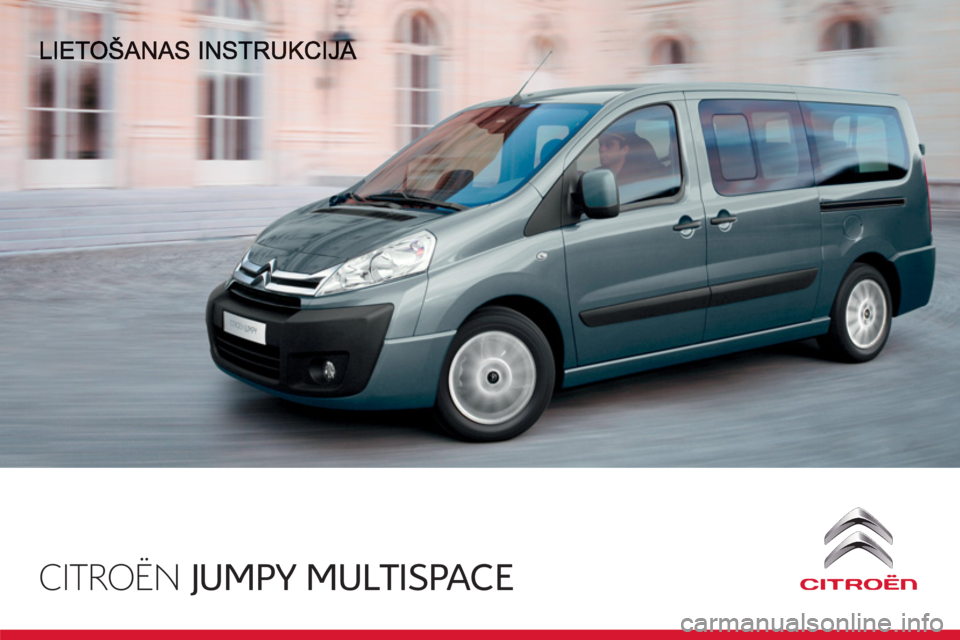 CITROEN JUMPER MULTISPACE 2014  Lietošanas Instrukcija (in Latvian) 