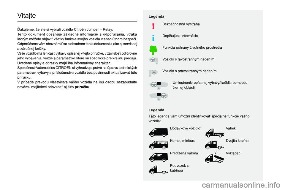 CITROEN JUMPER 2020 Návod na použitie (in Slovak)
Vitajte
01060044004E0058004D004800500048000F0037004E00570032004400030039004D0048004B00520003003800590048004700480051007000030036005300530044005500440050 CITROEN JUMPER 2020 Návod na použitie (in Slovak)
Vitajte
01060044004E0058004D004800500048000F0037004E00570032004400030039004D0048004B00520003003800590048004700480051007000030036005300530044005500440050