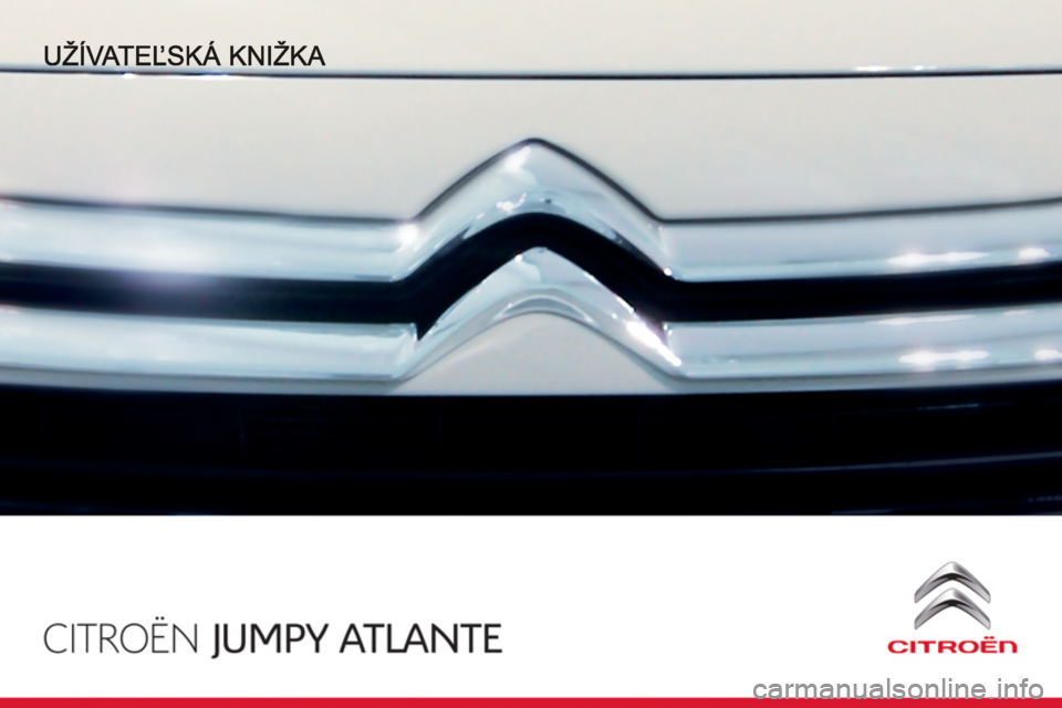 CITROEN JUMPER MULTISPACE 2013  Návod na použitie (in Slovak) 