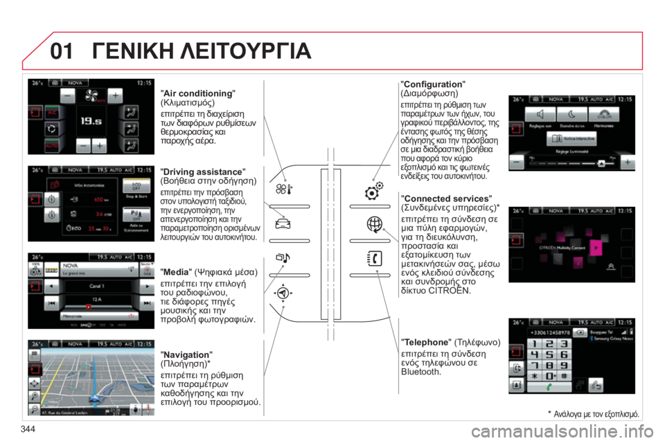 CITROEN C4 SPACETOURER 2015 ΟΔΗΓΌΣ ΧΡΉΣΗΣ (in Greek) 01
C4-Picasso-II_el_Chap10b_SMEGplus_ed01-2014
"Air conditioning"
(Kλιματισμός)
επιτρέπει τη διαχείριση
των διαφόρων ρυθμίσεων
θερμο CITROEN C4 SPACETOURER 2015 ΟΔΗΓΌΣ ΧΡΉΣΗΣ (in Greek) 01
C4-Picasso-II_el_Chap10b_SMEGplus_ed01-2014
"Air conditioning"
(Kλιματισμός)
επιτρέπει τη διαχείριση
των διαφόρων ρυθμίσεων
θερμο