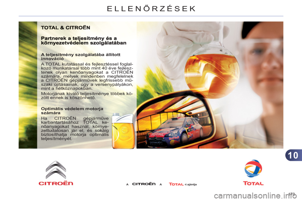 CITROEN C4 2013  Kezelési útmutató (in Hungarian) 10
ELLENŐRZ
