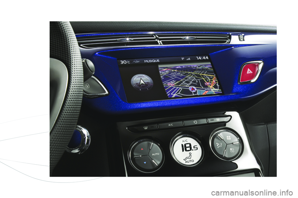 CITROEN DS3 CABRIO 2015 Kezelési útmutató (in Hungarian) DS3_hu_Chap02_ecrans-multifonction_ed01-2014 CITROEN DS3 CABRIO 2015 Kezelési útmutató (in Hungarian) DS3_hu_Chap02_ecrans-multifonction_ed01-2014