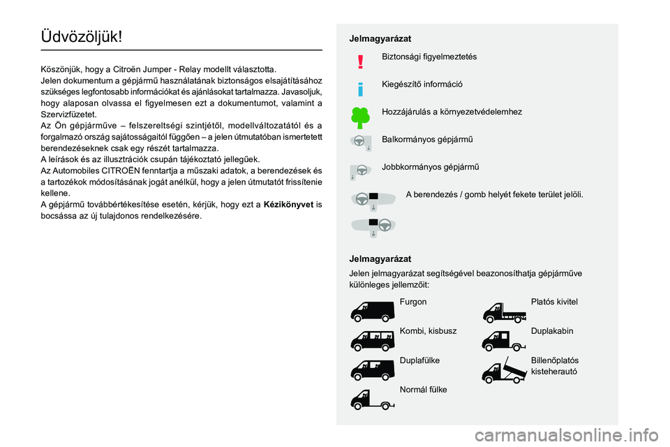 CITROEN JUMPER 2020  Kezelési útmutató (in Hungarian)   
 
 
 
 
 
    
 
    
 
    
 
  
   
   
 
  
