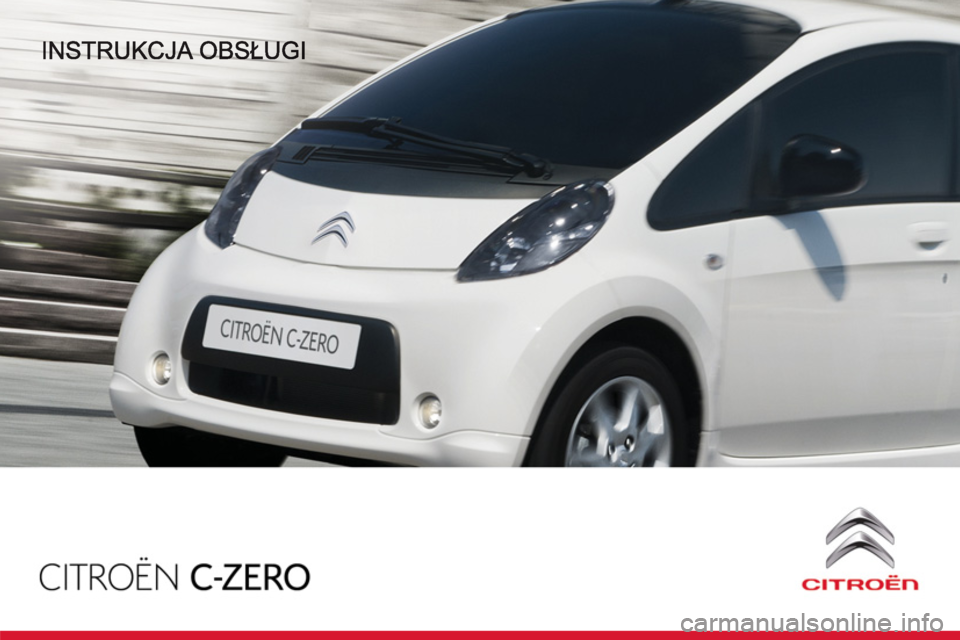 CITROEN C-ZERO 2014  Instrukcja obsługi (in Polish) 