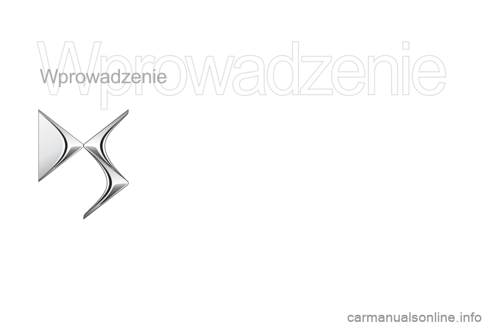 CITROEN DS5 2015  Instrukcja obsługi (in Polish) Wprowadzenie
DS5_pl_Chap00b_vue-ensemble_ed01-2015 