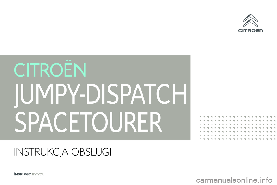 CITROEN JUMPER DISPATCH 2020  Instrukcja obsługi (in Polish) 