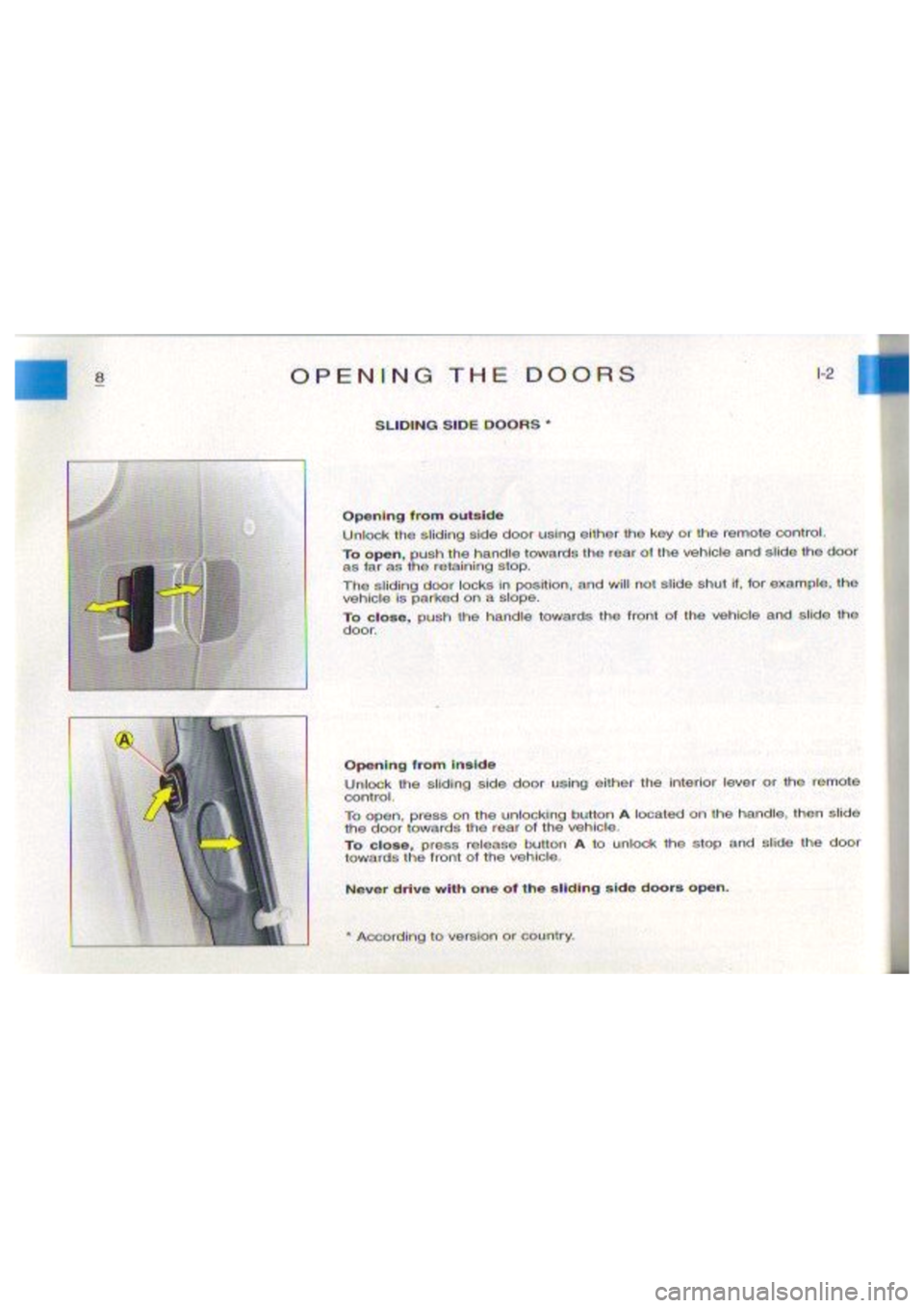 CITROEN BERLINGO VAN 2007  Owners Manual 