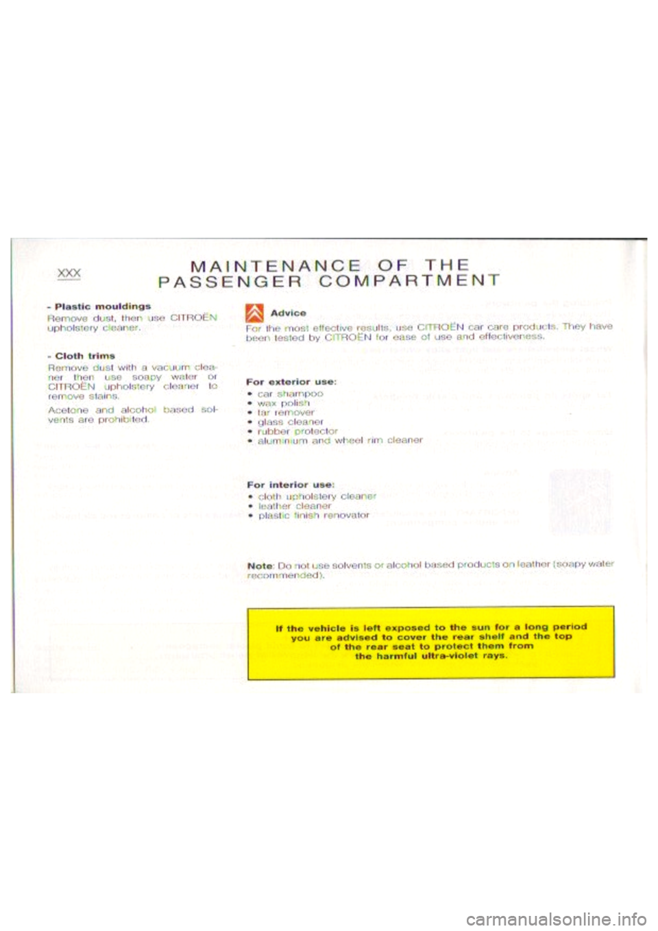 CITROEN BERLINGO VAN 2006  Owners Manual 