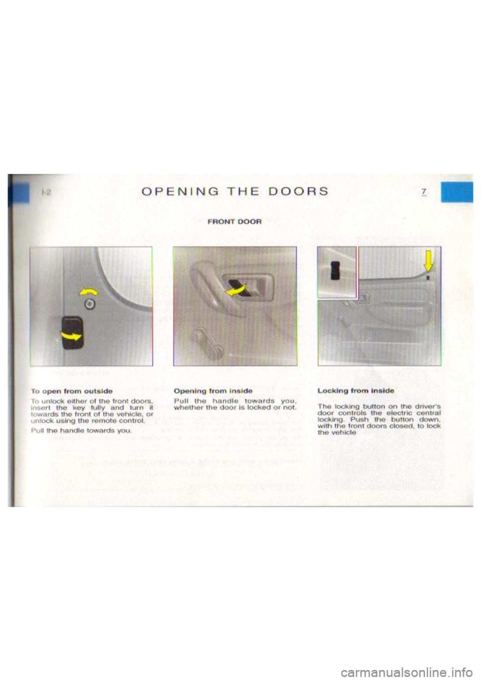 CITROEN BERLINGO VAN 2003  Owners Manual 