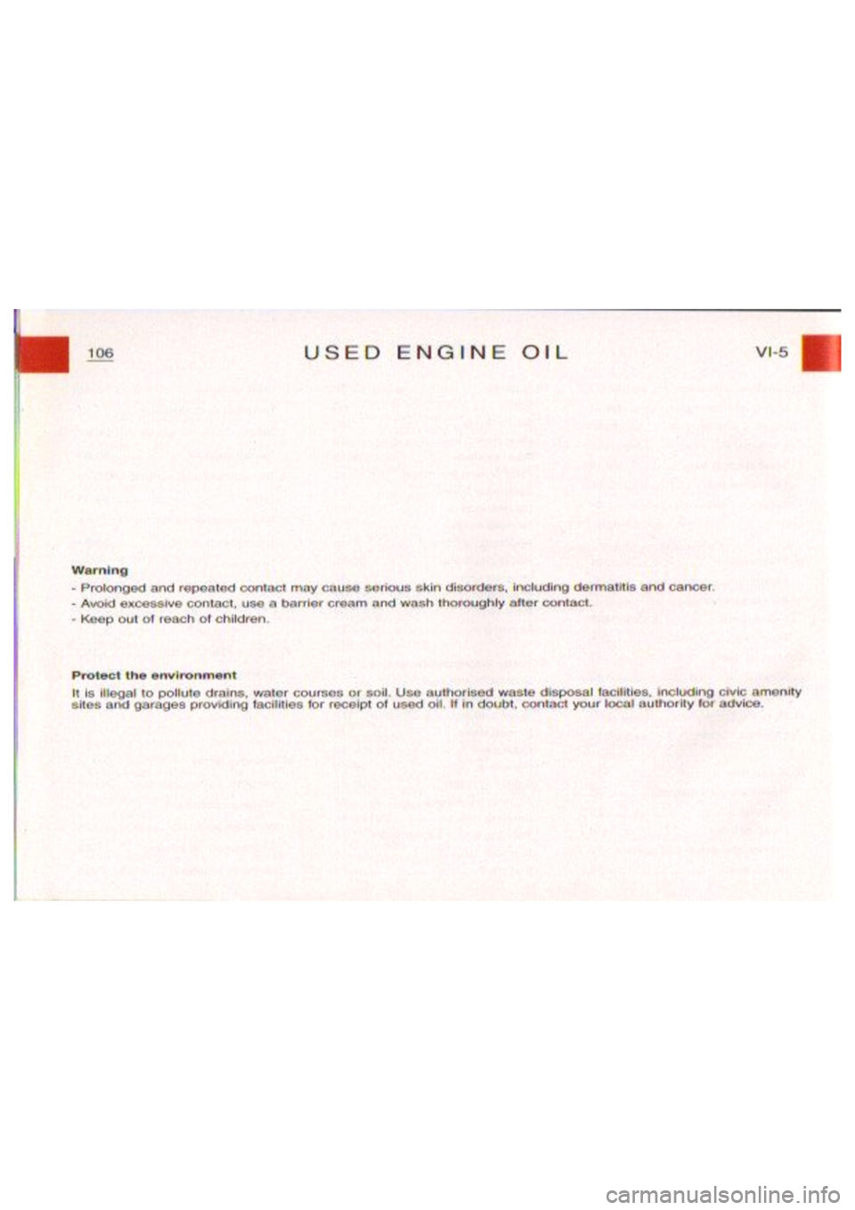 CITROEN BERLINGO VAN 1999  Owners Manual 