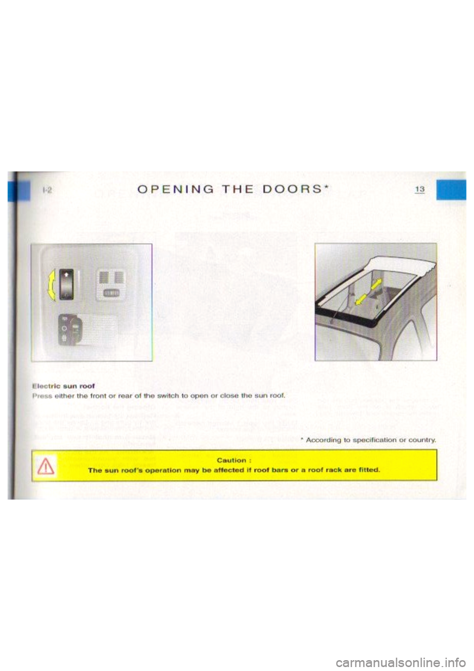 CITROEN BERLINGO VAN 1999 User Guide CITROEN BERLINGO VAN 1999 User Guide