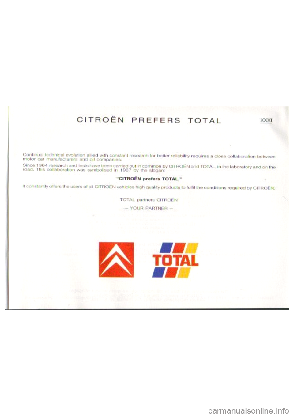 CITROEN BERLINGO VAN 1999 Owners Manual CITROEN BERLINGO VAN 1999 Owners Manual