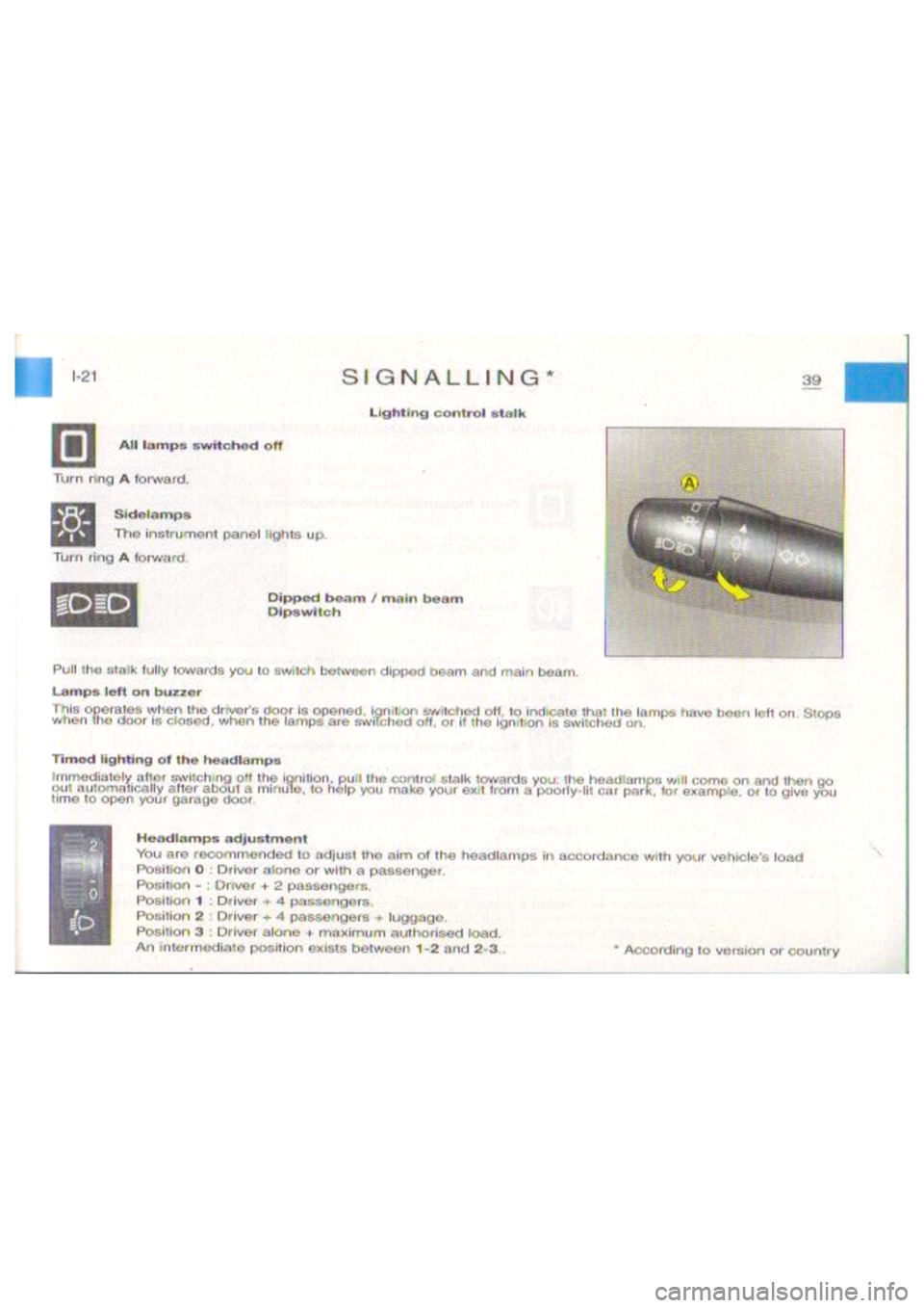 CITROEN BERLINGO VAN 1999 Service Manual 