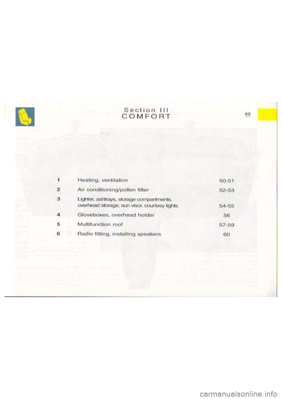 CITROEN BERLINGO VAN 1999 Workshop Manual 