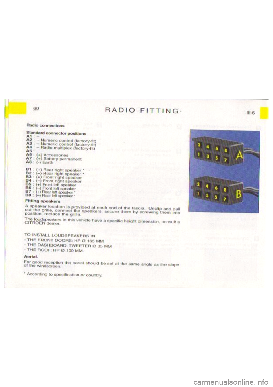 CITROEN BERLINGO VAN 1999 Repair Manual 