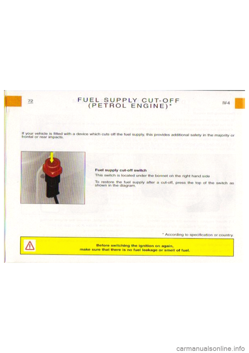 CITROEN BERLINGO VAN 1999 Manual PDF 