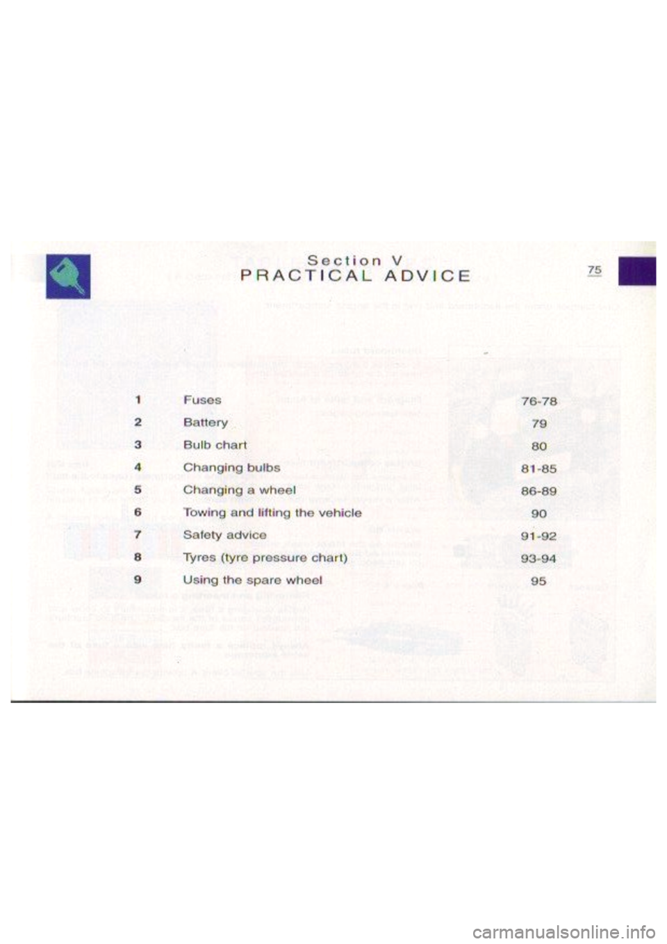 CITROEN BERLINGO VAN 1999 Manual PDF 