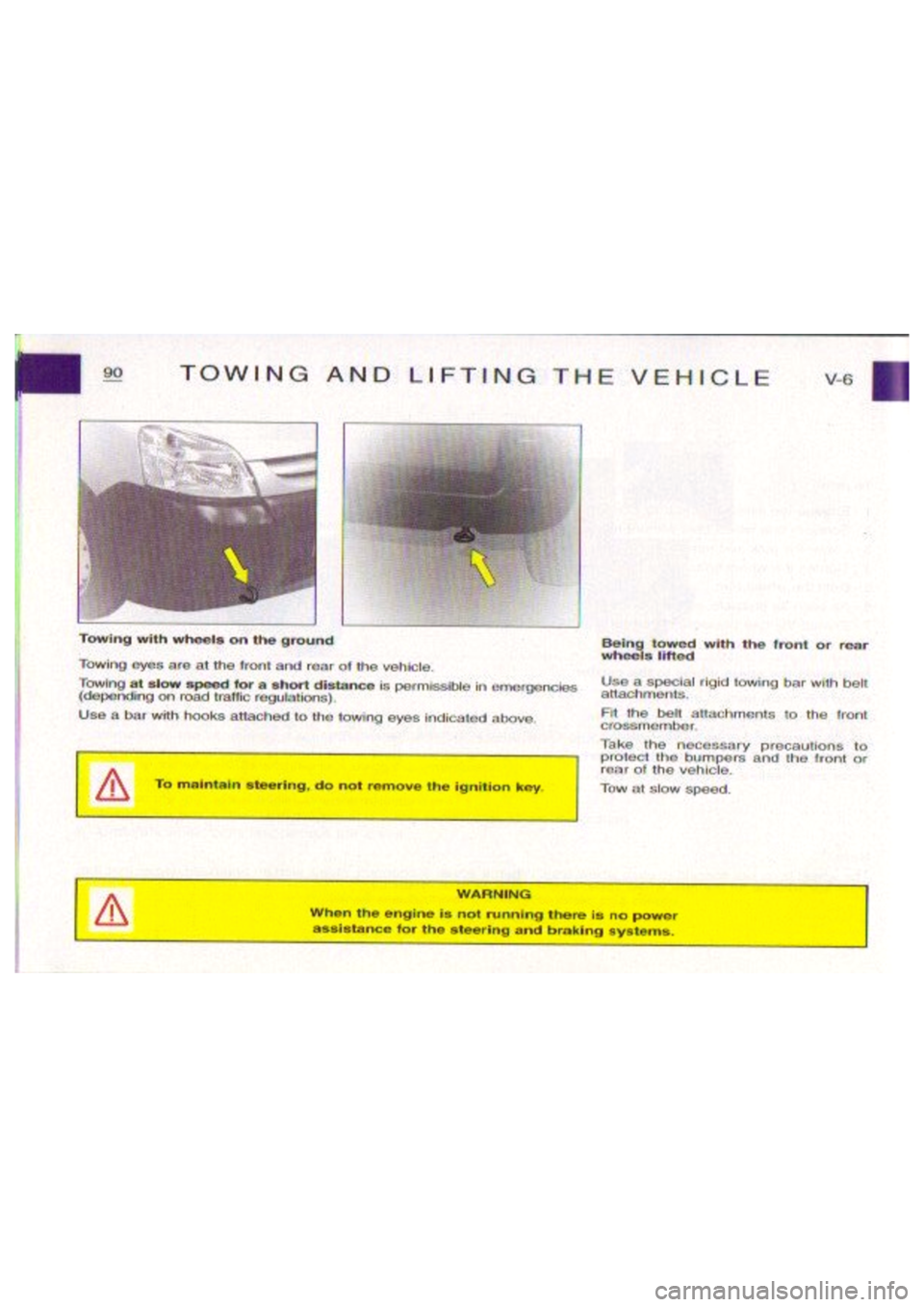 CITROEN BERLINGO VAN 1999 Owners Manual CITROEN BERLINGO VAN 1999 Owners Manual