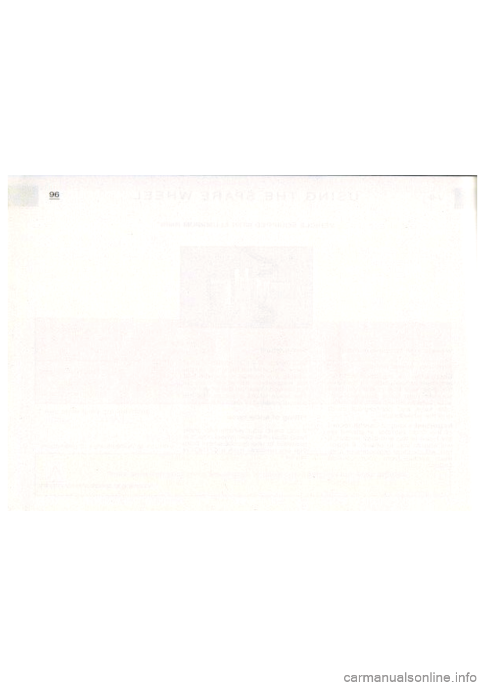 CITROEN BERLINGO VAN 1999 Owners Manual CITROEN BERLINGO VAN 1999 Owners Manual