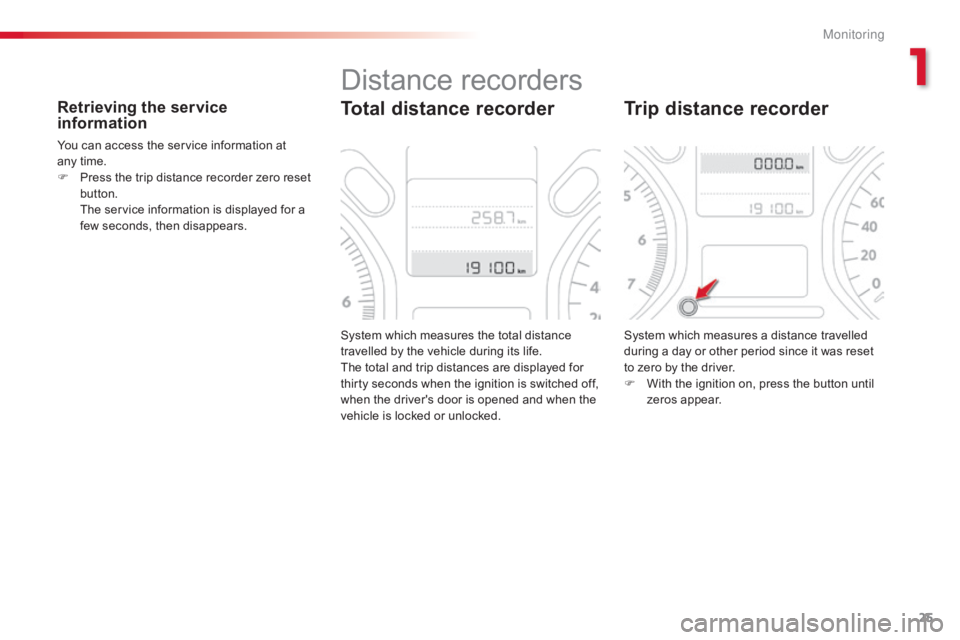 CITROEN C-ELYSÉE 2017 Owners Manual 25
C-elysee_en_Chap01_controle-de-marche_ed01-2016
C-elysee_en_Chap01_controle-de-marche_ed01-2016
Retrieving the service
information
You can access the service information at any  time.
F
 CITROEN C-ELYSÉE 2017 Owners Manual 25
C-elysee_en_Chap01_controle-de-marche_ed01-2016
C-elysee_en_Chap01_controle-de-marche_ed01-2016
Retrieving the service
information
You can access the service information at any  time.
F
Â