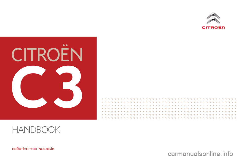 CITROEN C3 2022  Owners Manual B618_en_Chap00_couverture_ed01-2016
Handbook  