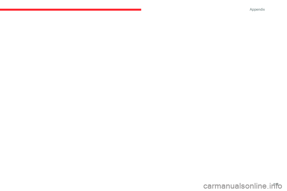 CITROEN C5 2022  Owners Manual 2 11
Appendix    