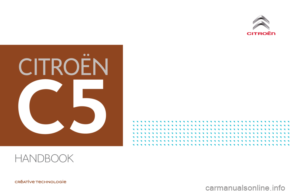 CITROEN C5 2013  Owners Manual C5_en_Chap00_couverture_ed01-2016
Handbook  