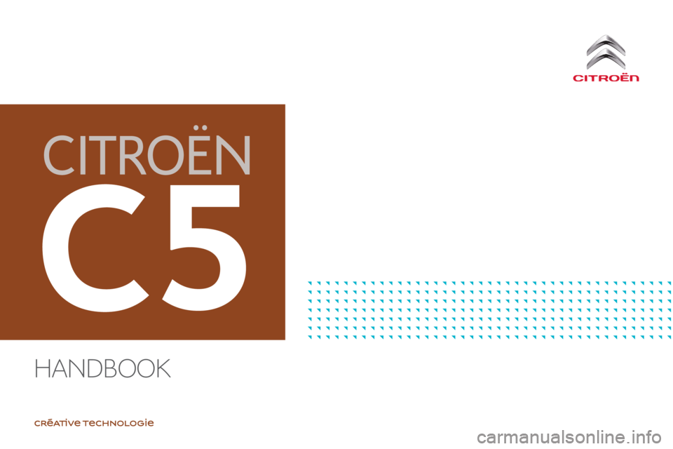 CITROEN C5 2013  Owners Manual C5_en_Chap00_couverture_ed01-2016
Handbook  