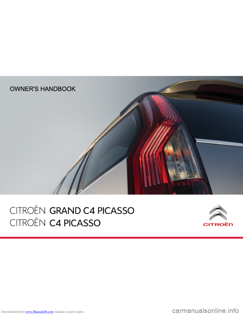 CITROEN C4 PICASSO 2011  Owners Manual Downloaded from www.Manualslib.com manuals search engine   