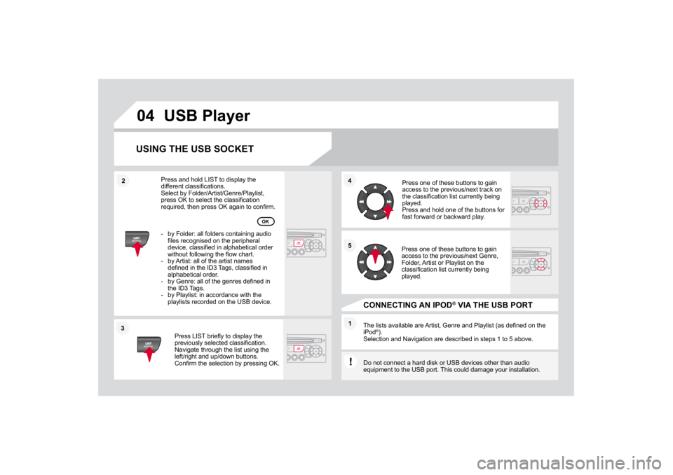CITROEN DS3 2019  Owners Manual ��
��
��11��
22
�8�6�%��3�O�D�\�H�U�
�8�6
�,�1
�*��7�+�(�
�8�6
�%�
�6�2�&
�.�(�7�
�3�U�H�V�V��/�,
�6�7��E�U�L�H
�À��\��W�R��G�L�V�S�O�D
�\��W�K�H
�S�U�H�Y�L�R�X�V�O�\��V�H�O�H�F�