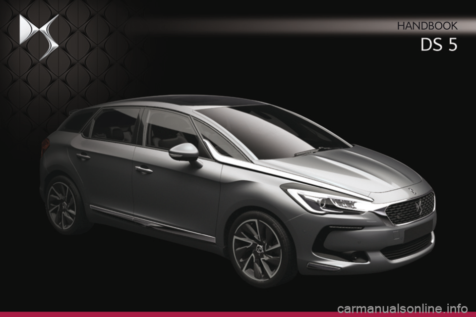 CITROEN DS5 2016  Owners Manual 
