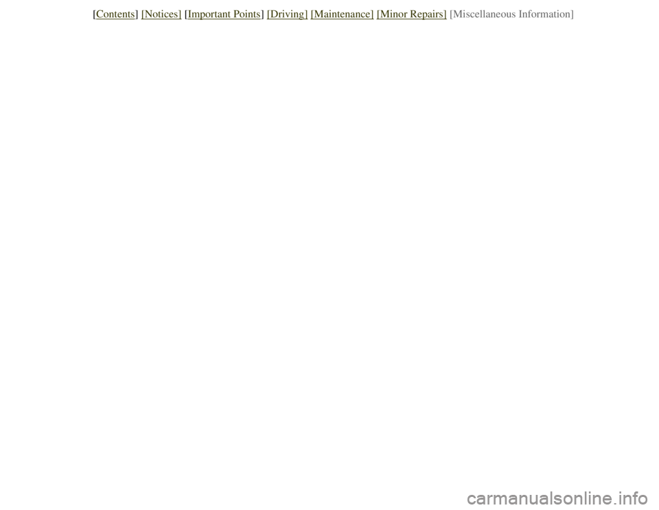 CITROEN 2CV 1975 Repair Manual 
[Contents] [Notices] [Important Points] [Driving] [Maintenance] [Minor Repairs] [Miscellaneous Information] 