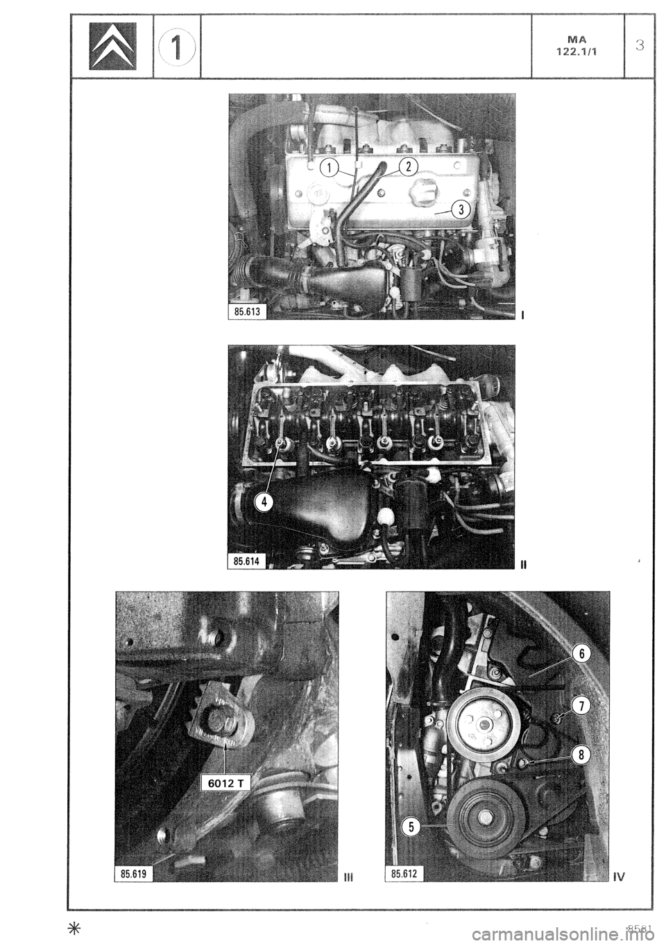 CITROEN CX 1988  Service Manual 