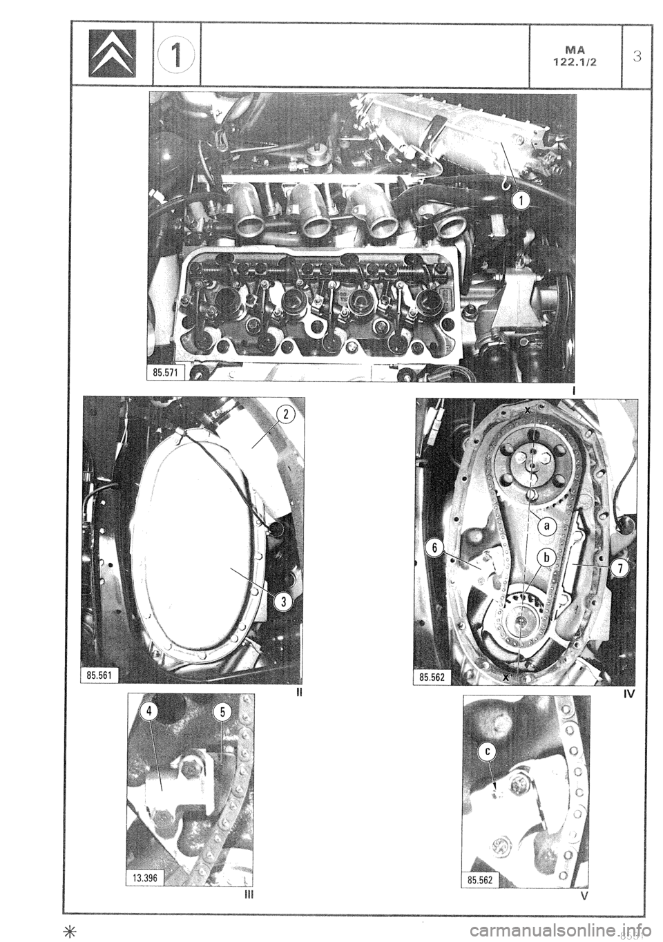CITROEN CX 1988  Service Manual 3 
I  