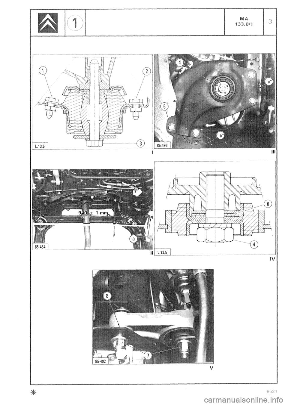 CITROEN CX 1988 Service Manual I
I CITROEN CX 1988 Service Manual I
I